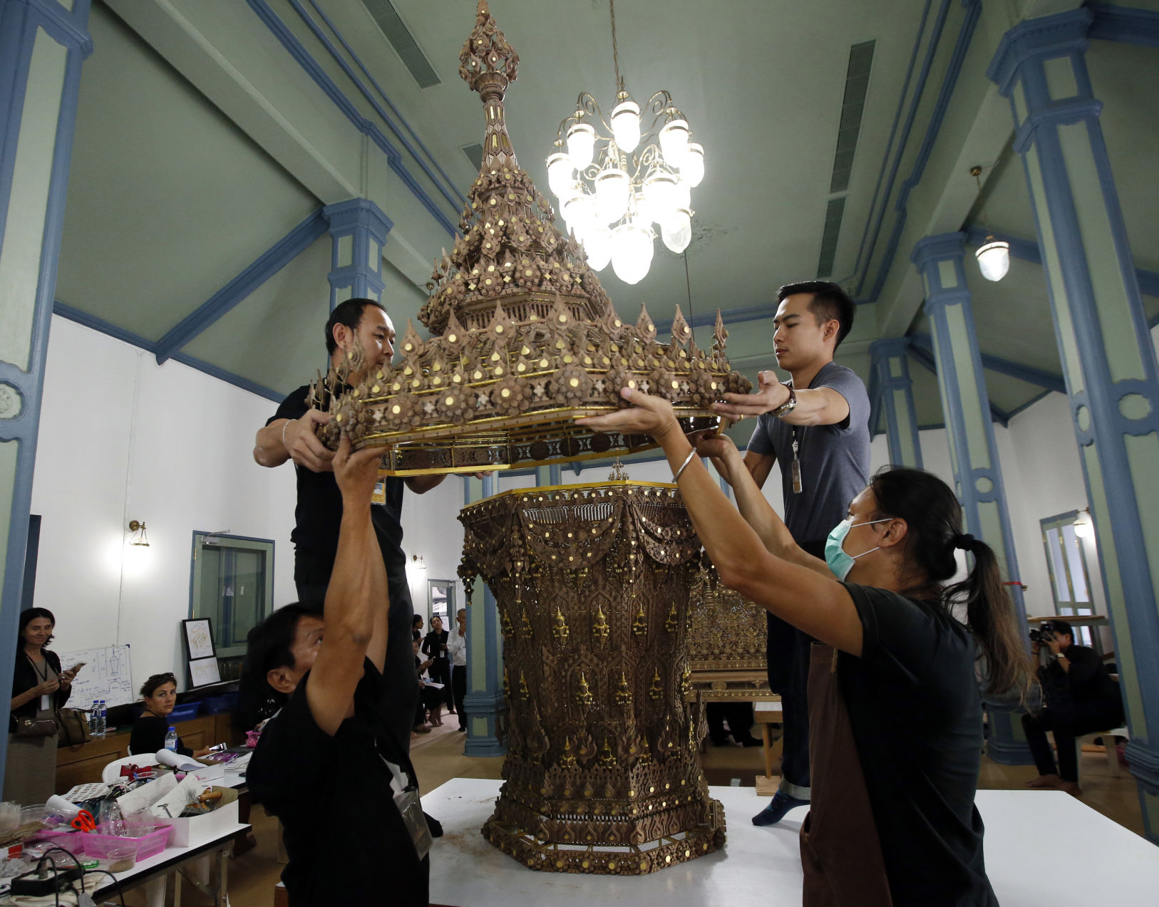 Thailand Royal Funeral Prep Photo Gallery